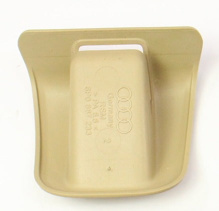 Rear Child Seat Restraint LATCH Cover Trim 06-12 Audi A3 - Beige - 8P0 887 233