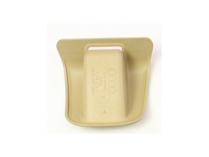 Rear Child Seat Restraint LATCH Cover Trim 06-12 Audi A3 - Beige - 8P0 887 233
