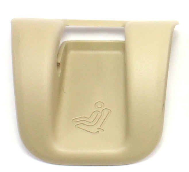 Rear Child Seat Restraint LATCH Cover Trim 06-12 Audi A3 - Beige - 8P0 887 233