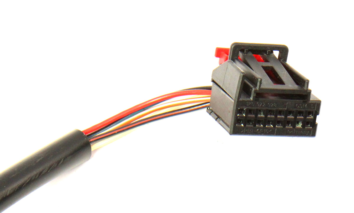 LH Exterior Side View Door Mirror 06-08 Audi A3 ~ Genuine ~ LY9B Brilliant Black