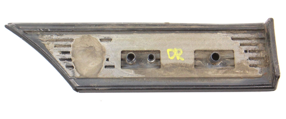 LH Rear Quarter Panel Molding Trim 06-13 Audi A3 - LY9B Black - 8P4 853 699