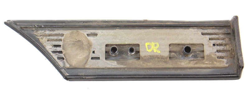 LH Rear Quarter Panel Molding Trim 06-13 Audi A3 - LY9B Black - 8P4 853 699