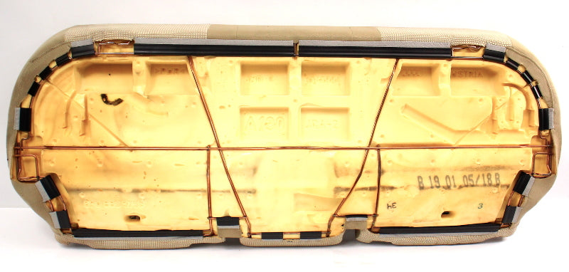 Rear Back Lower Seat Cushion & Cover 06-13 Audi A3 8P - Torrone Beige Cloth