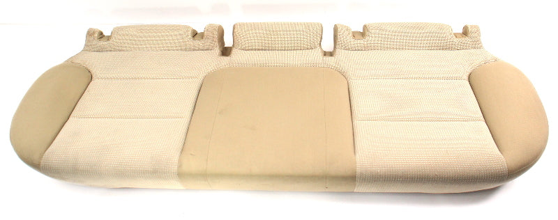 Rear Back Lower Seat Cushion & Cover 06-13 Audi A3 8P - Torrone Beige Cloth