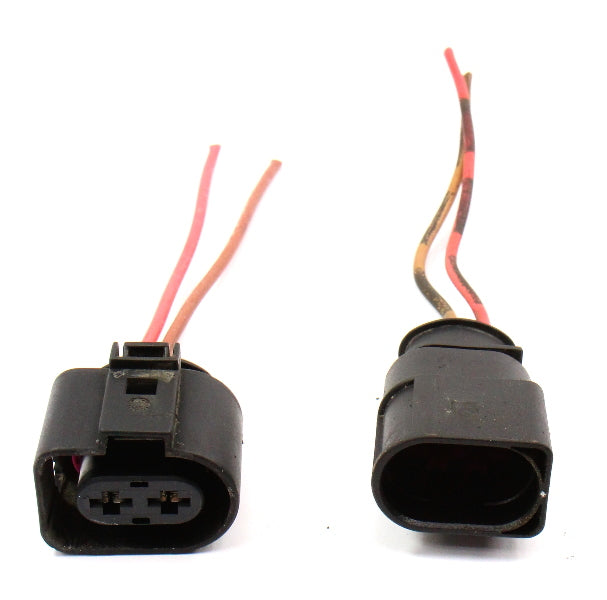 Cooling Fan Wiring Plug Pigtail VW Jetta Rabbit Golf GTI MK5 Audi A3 1J0 973 752