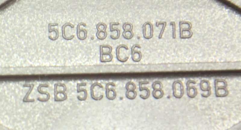 Center Dash Climate Radio Trim 11-14 VW Jetta MK6 - Genuine - 5C6 858 071 B