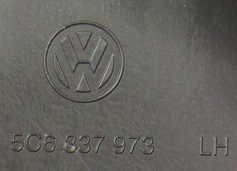 LH Door Panel Corner Mirror Trim 11-14 VW Jetta MK6 Genuine - 5C6 837 973