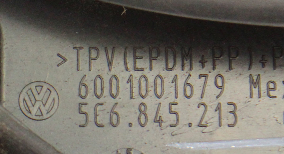 LH Rear Quarter Window Side Door Glass 11-18 VW Jetta Sedan MK6 ~ 5C6 845 213