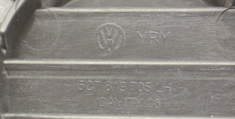 LH Small Round Dash Defrost Defog Upper Vent 11-18 VW Jetta MK6 - 5C7 819 705