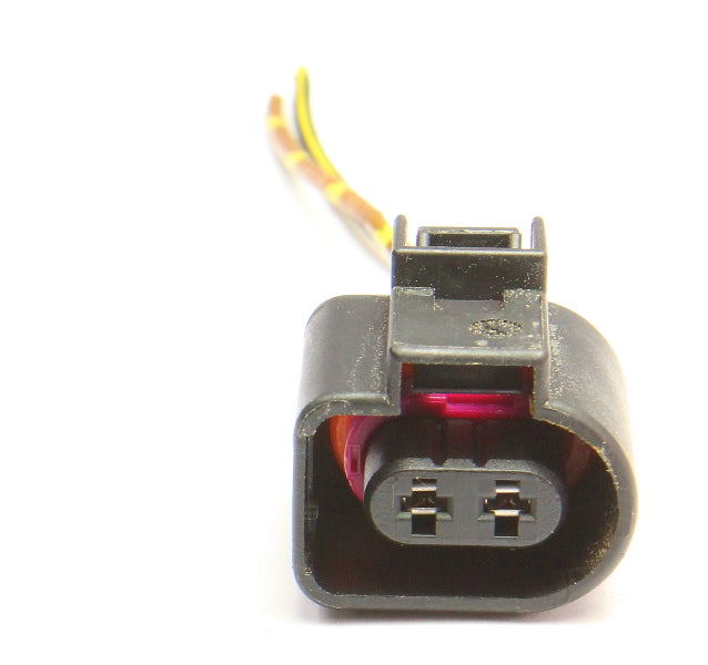 2 Pin Pigtail Wiring Harness Plug VW Audi Jetta Golf GTI MK6 Passat 1K0 973 722
