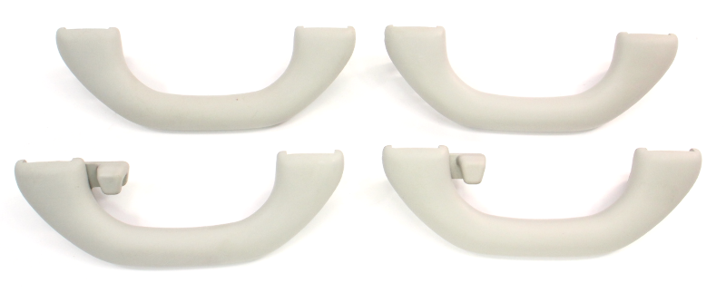 Upper Ceiling Headliner Grab Handle Set 05-10 VW Jetta Rabbit MK5 - 1K0 857 607