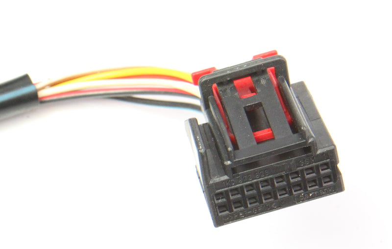 RH Side View Mirror 06-10 VW Passat B6 Door LC9X Deep Black Pearl - Genuine -