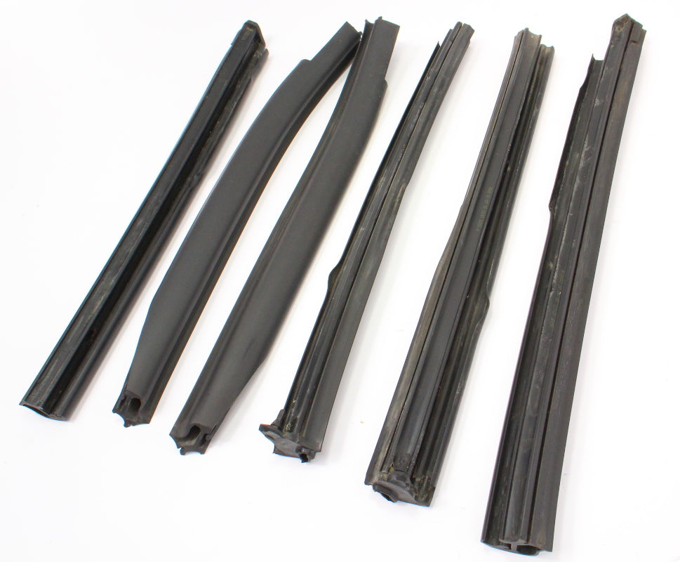 Convertible Top Rubber Stripping Seals 95-02 VW Cabrio MK3 MK3.5 - Genuine -