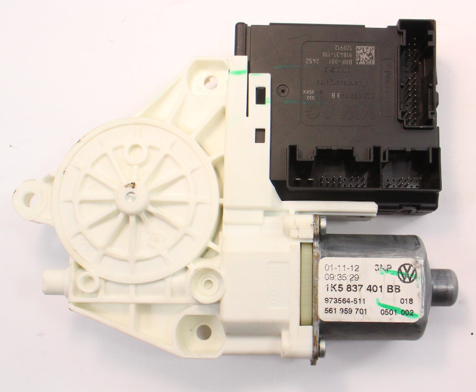 LH Front Window Motor & Module 12-14 VW Jetta Sportwagen - 1K5 837 401 BB