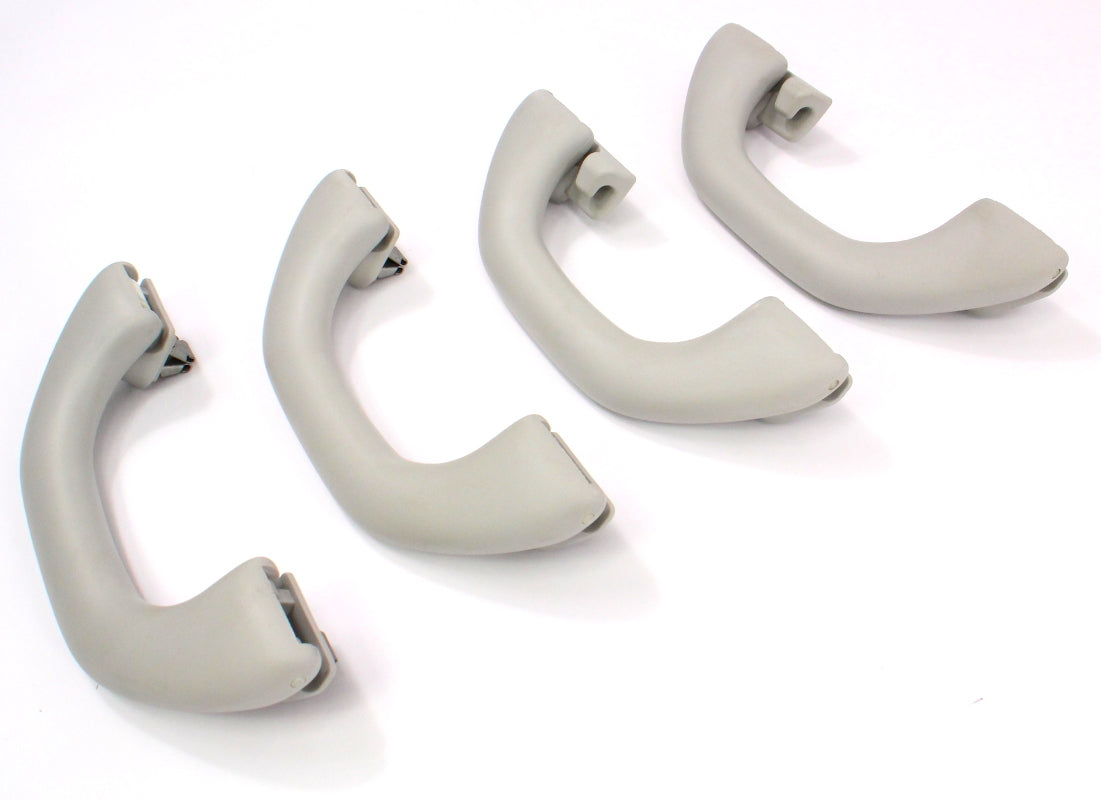 Interior Ceiling Upper Grab Handle Set 11-18 VW Jetta MK6 Grey - 5C6 857 607 / A