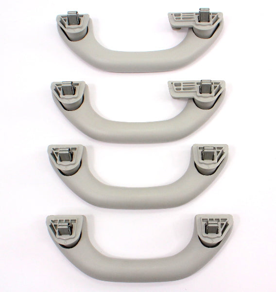 Interior Ceiling Upper Grab Handle Set 11-18 VW Jetta MK6 Grey - 5C6 857 607 / A