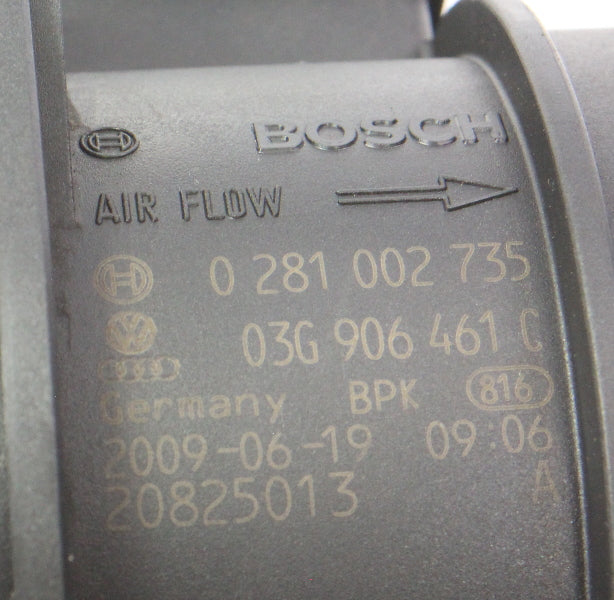 MAF Air Flow Meter 09-14 VW Jetta Golf MK6 TDI CJAA CBEA - 03G 906 461 C