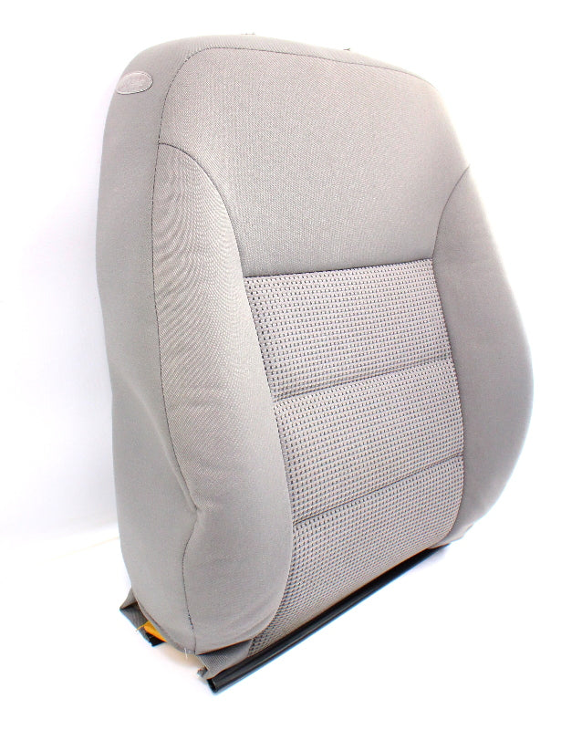 RH Front Seat Back Rest Cover & Foam 99-05 VW Jetta Golf MK4 - Grey Cloth