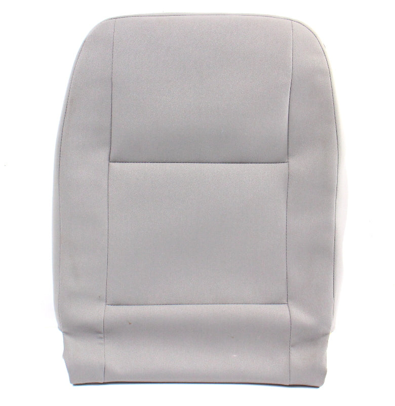 RH Front Seat Back Rest Cover & Foam 99-05 VW Jetta Golf MK4 - Grey Cloth