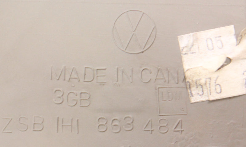 RH Lower Kick Interior Panel 93-99 VW Jetta Golf GTI Cabrio MK3 - 1H1 863 484