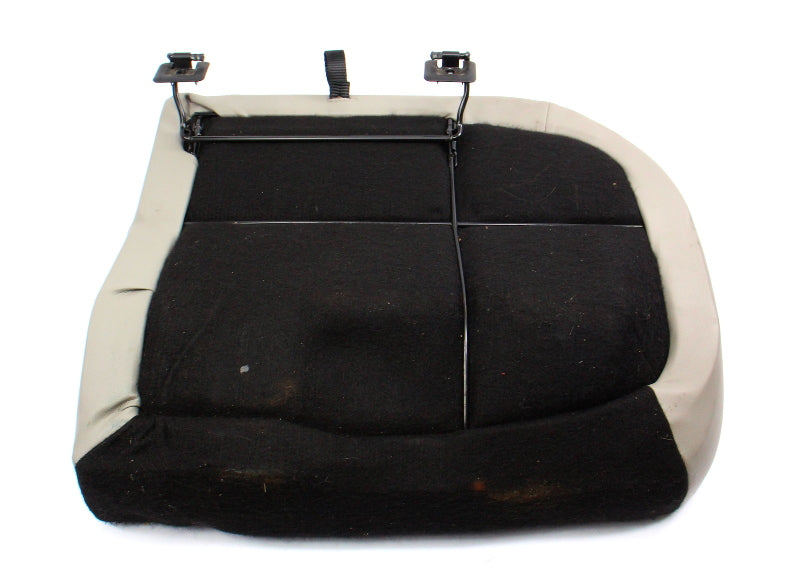LH Rear Back Leather Seat Cushion & Cover 94-99 VW Jetta GLX MK3 - Genuine