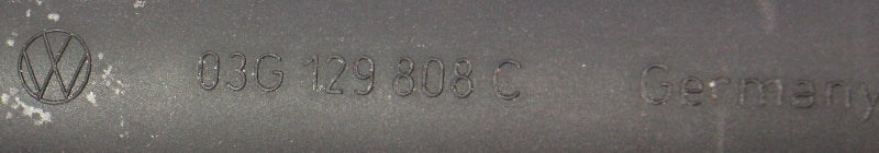 Pressure Converter Damper 10-14 VW Jetta Golf MK6 TDI - Genuine - 03G 129 808 C