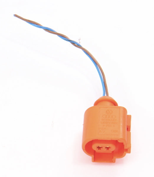 2 Pin Pigtail Wiring Plug 10-18 VW Jetta Golf GTI Mk6 Sportwagen - 1J0 973 702 C