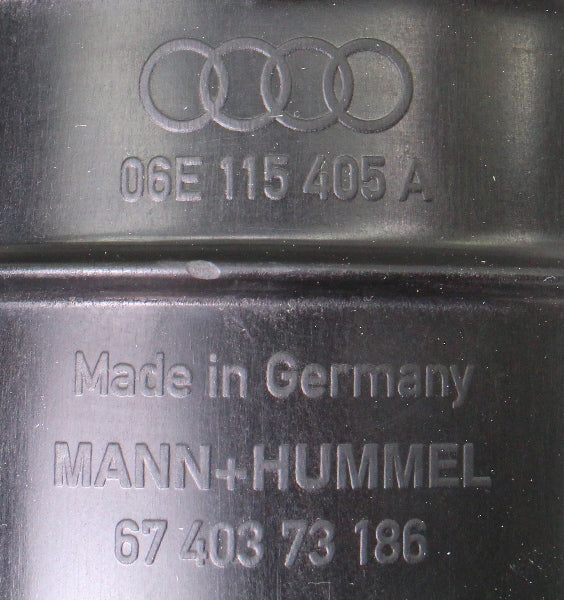 Oil Filter Housing Audi A4 A5 A6 A7 A8 BKH 3.2 3.0 V6 - Genuine - 06E 115 405 A