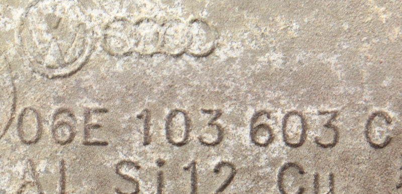 Upper Oil Pan 05-06 Audi A4 A6 BKH 3.2 V6 - Genuine - 06E 103 603 C