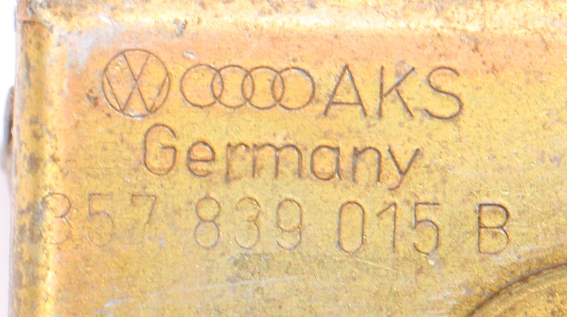 LH Rear Door Latch Actuator 90-94 VW Passat B3 - Genuine - 357 839 015 B