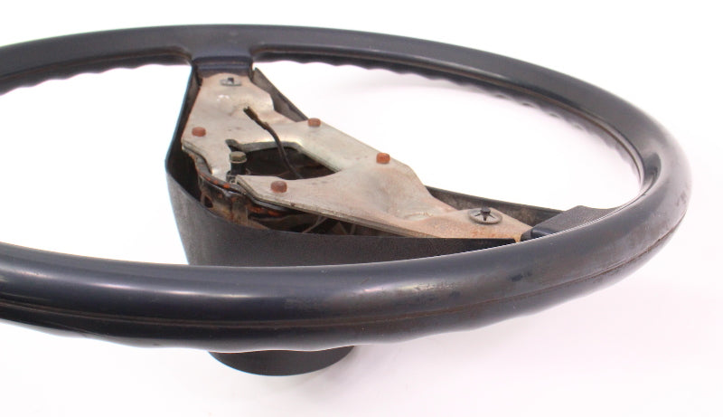 Original Steering Wheel 81-84 VW Rabbit Jetta Pickup MK1 Blue - 171 419 091