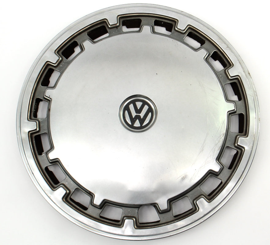 Genuine VW Metal 13" Hub Cap Wheel Cover VW Jetta Golf Rabbit Pickup Mk1 MK2