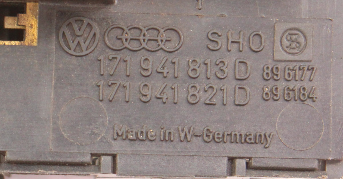 Fuse Box Panel Relay Block 85-90 VW Jetta Golf GTI MK2 - 171 941 813 D / 821 D