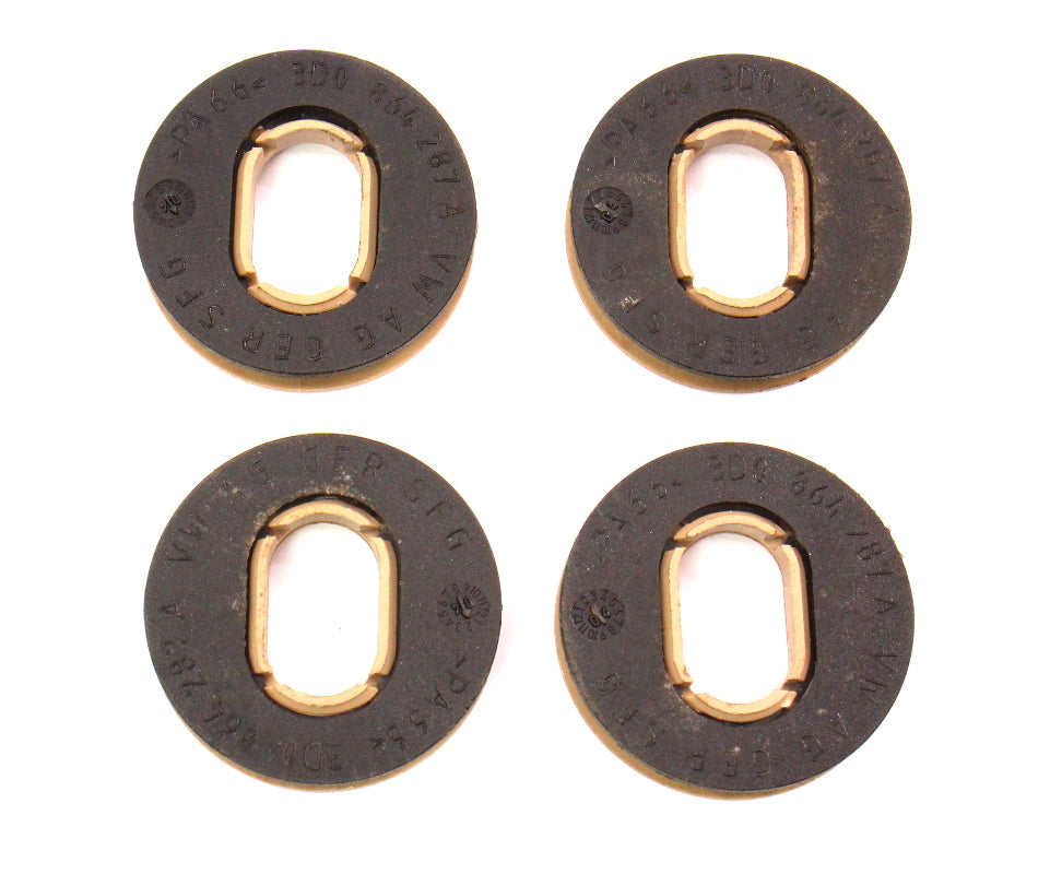 4x Carpet Floor Mat Retaining Clips 04-10 VW Jetta Rabbit MK4 MK5 3D0 864 287 A