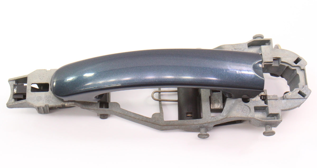 LH Exterior Door Handle 05-10 VW Jetta MK5 Sportwagen LC5F Blue - 1K0 837 885