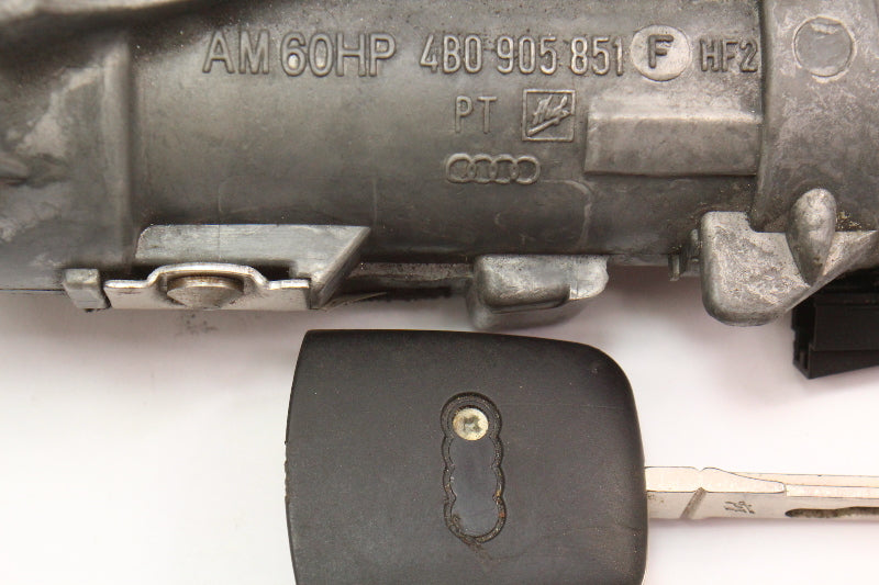 Ignition Housing & Key Audi A4 A6 A8 S8 VW Passat B5 Jetta MK4 - 4B0 905 851 F