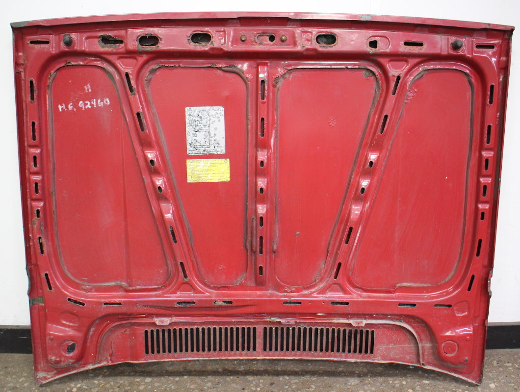Hood 79-84 VW Rabbit GTI Truck Jetta Cabriolet MK1 Red - Local Pickup Only Iowa