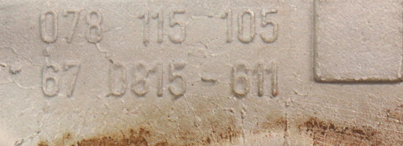 Oil Pump Audi A6 A4 S4 B5 Allroad VW Passat V6 2.8 2.7T - Genuine - 078 115 105