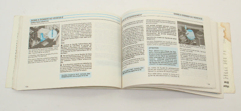 1995 Volkswagen VW Jetta MK3 Owners Manual Book French Canadian - Genuine