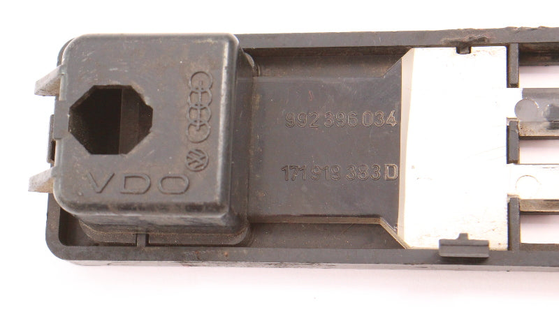 Climate Temp Controls Trim Face Plate 75-80 VW Rabbit MK1 Early - 171 919 383 D