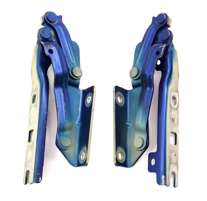 Hood Hinges 05-10 VW Jetta Rabbit GTI MK5 LC5J Blue - 1K0 823 301 C & 302 C