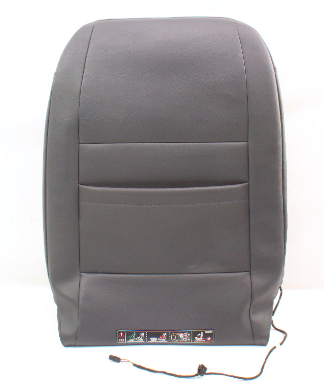 RH Front Seat Back Rest Cover & Foam 05-10 VW Jetta Mk5 Perforated Leatherette