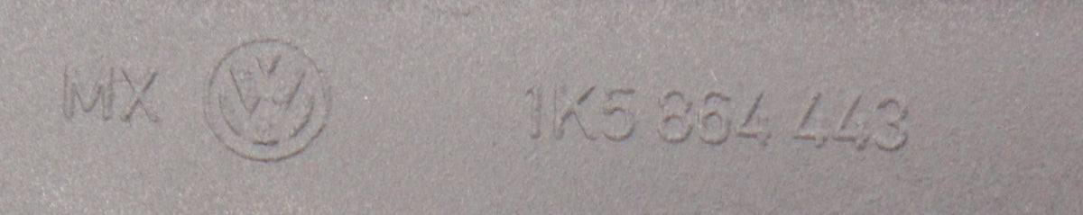 Rear Window Deck Cargo Parcel Shelf Vent Trim 05-10 VW Jetta MK5 ~ 1K5 864 443