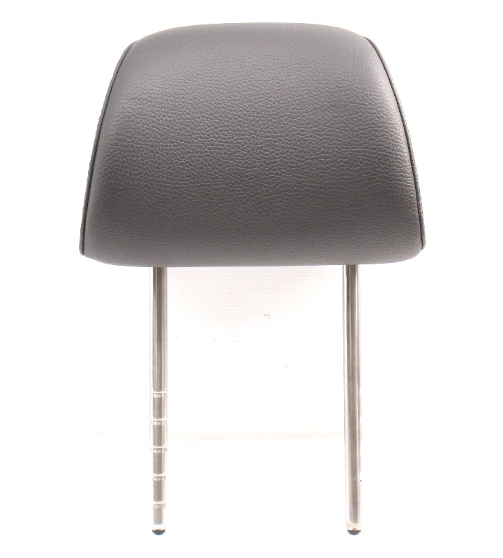 Front Seat Headrest 05-10 VW Jetta Rabbit MK5 Anthracite Leatherette - Genuine