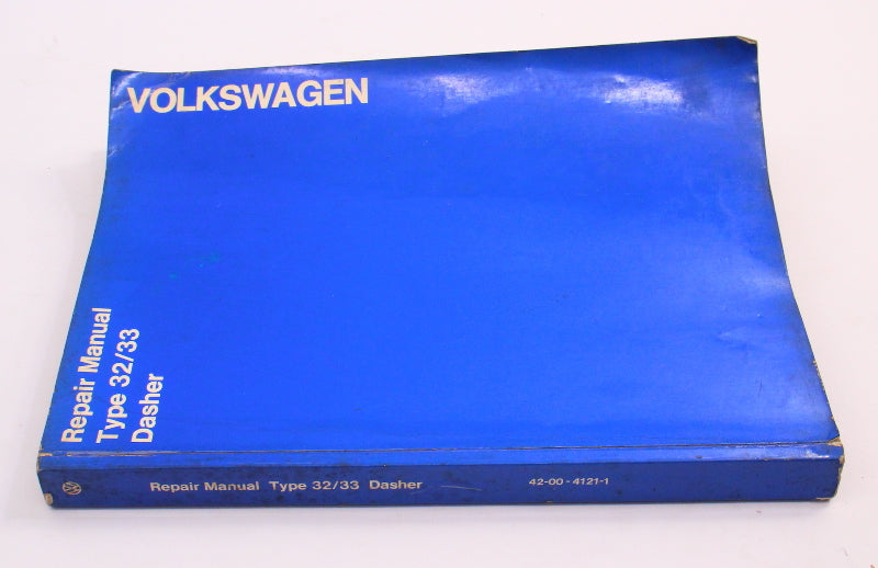 Official Repair Service Manual Book Type 32/33 VW Dasher 42-00-4121-1 -