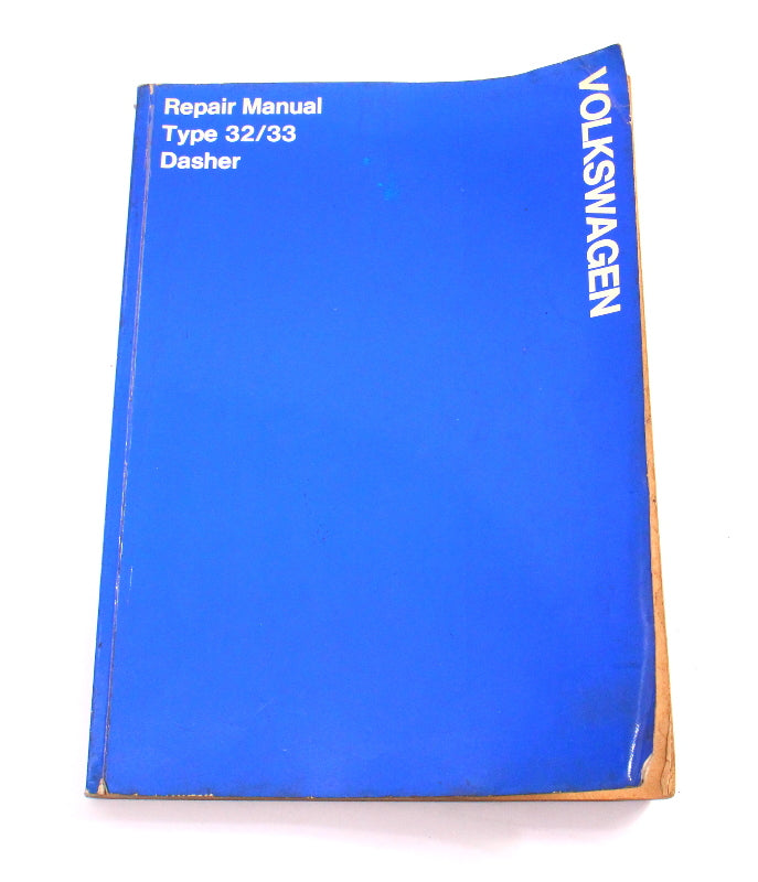 Official Repair Service Manual Book Type 32/33 VW Dasher 42-00-4121-1 -