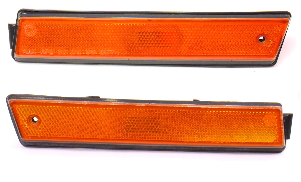 North American Side Marker Fender Lights Set 85-92 VW Jetta Golf GTI MK2 Genuine