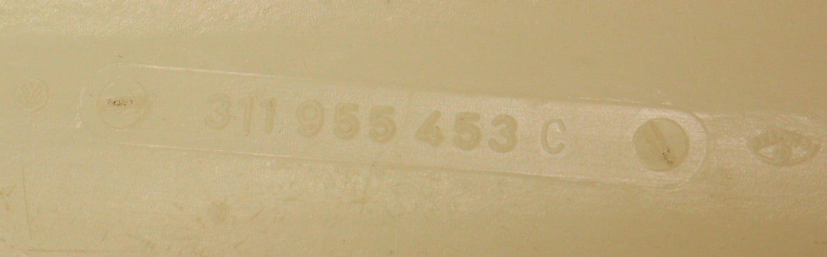 Washer Reservoir Tank 70-73 VW Type 3 Square Fast Notch Back - 311 955 453 C