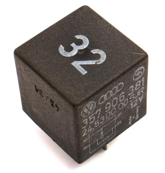 ECM Relay 32 89-99 VW Jetta Golf GTI Mk2 MK3 - Genuine -  357 906 381
