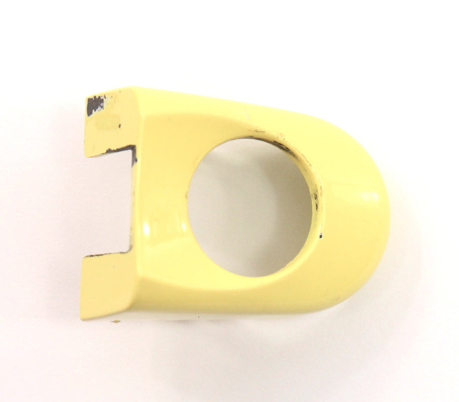 LH Exterior Door Handle Thumb Cap 98-10 VW Beetle LD1B Yellow - 1C0 837 879